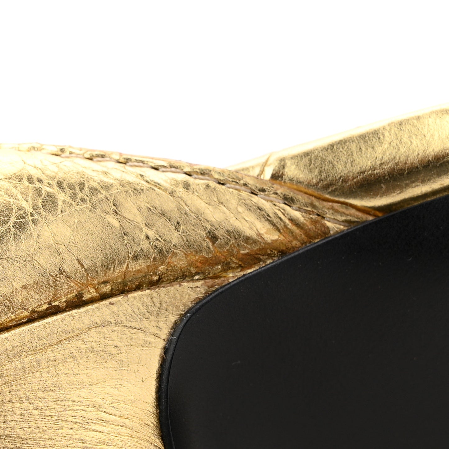 Metallic Agneau Arena Cagole 110mm Sandals 38 Silver 40 Gold