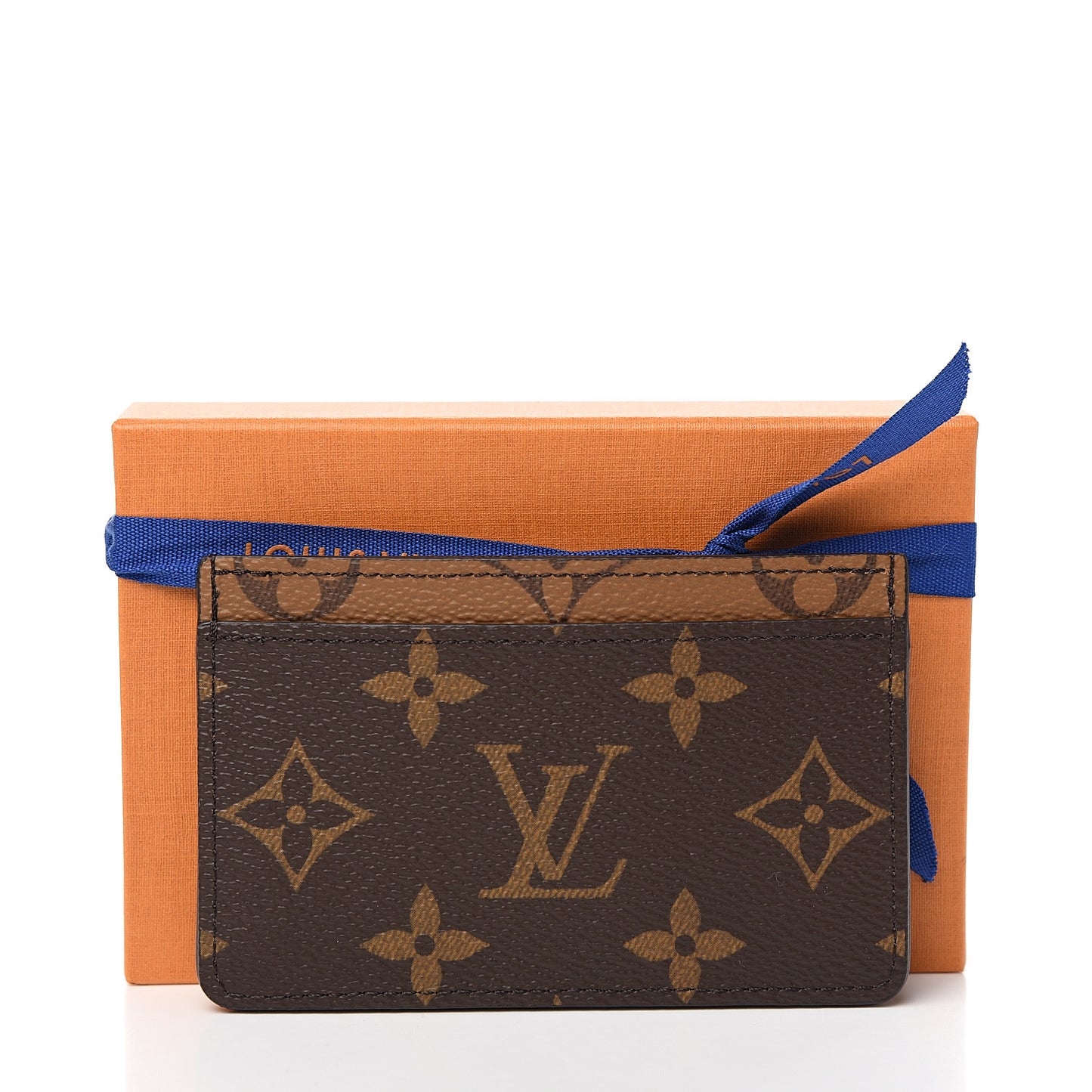Reverse Monogram Card Holder