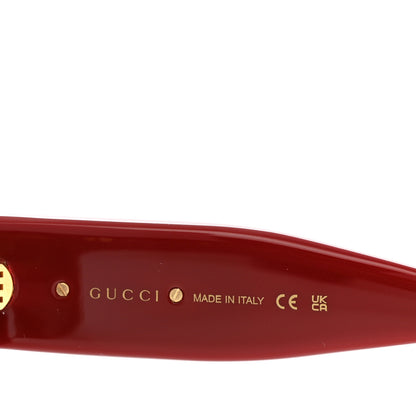 Gucci Acetate Square Sunglasses GG1772S Red 5 of 9