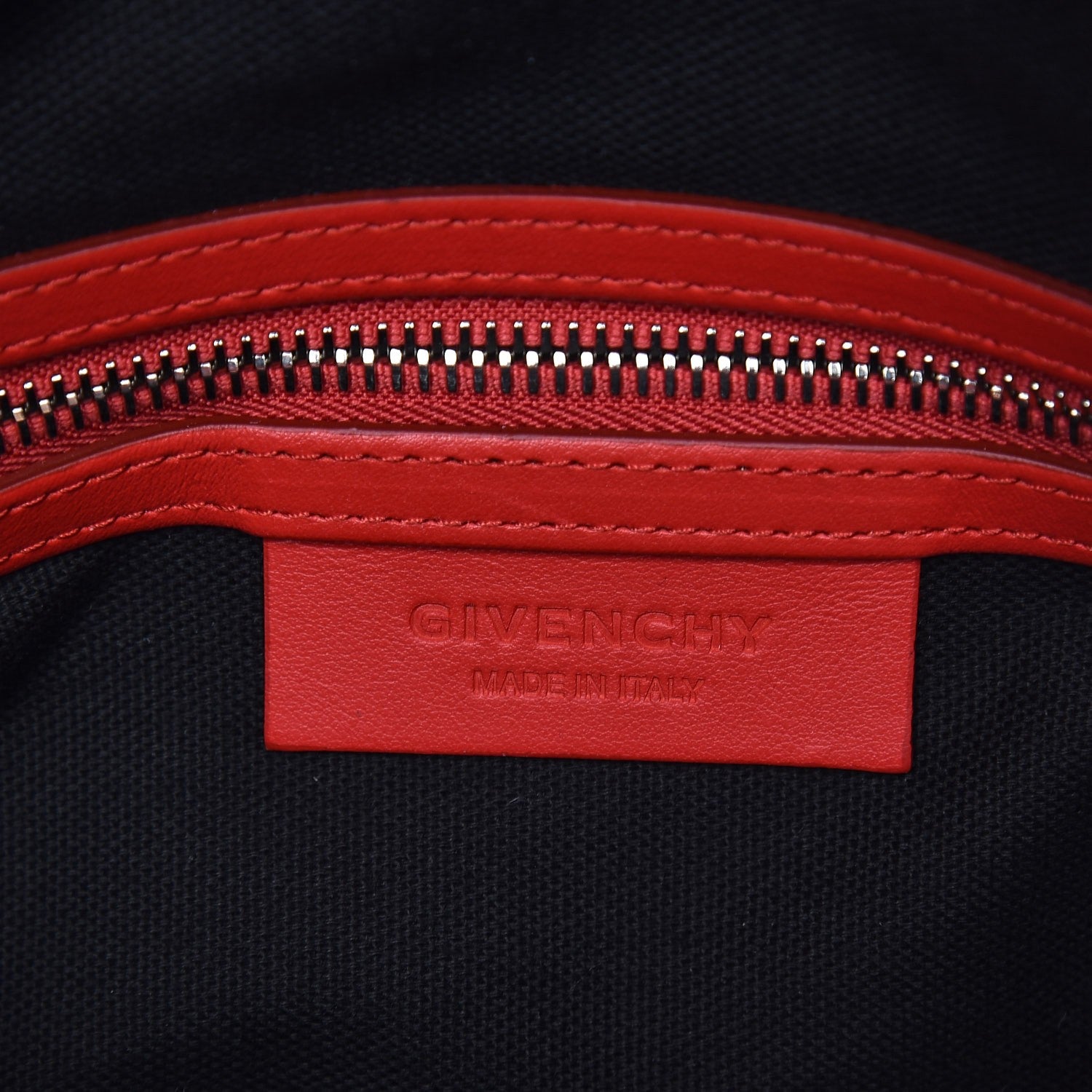 Givenchy Waxed Calfskin Micro Nightingale Medium Red 7 of 12