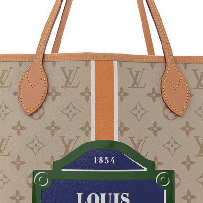 Louis Vuitton Monopaname Neverfull MM Beige Ocher 8 of 10