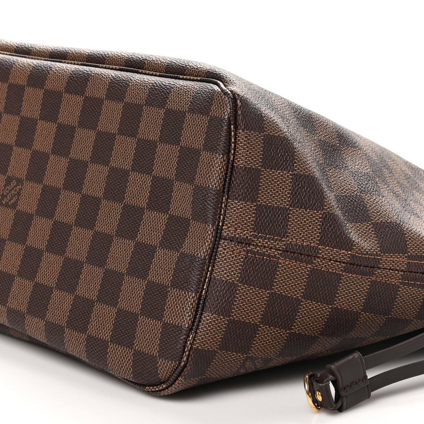Damier Ebene Neo Neverfull MM Rose Ballerine