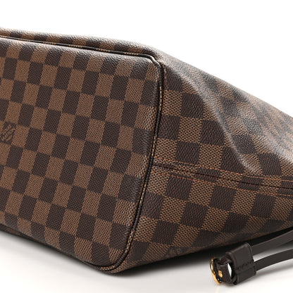 Louis Vuitton Damier Ebene Neo Neverfull MM Rose Ballerine 9 of 9