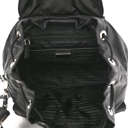 Prada Nylon Vela Medium Backpack Black 6 of 10