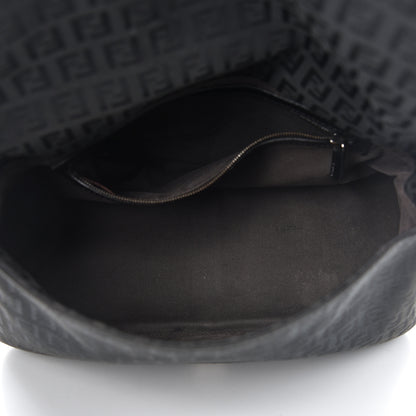 Fendi Zucchino Mama Baguette Black 5 of 17