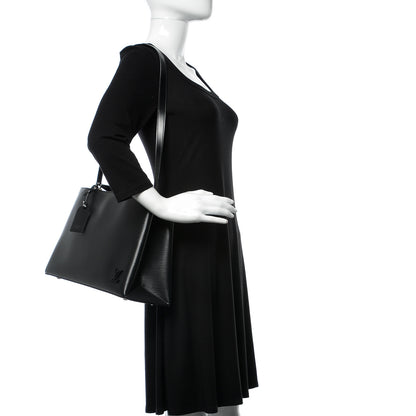 Louis Vuitton Epi Kleber MM Black 2 of 9