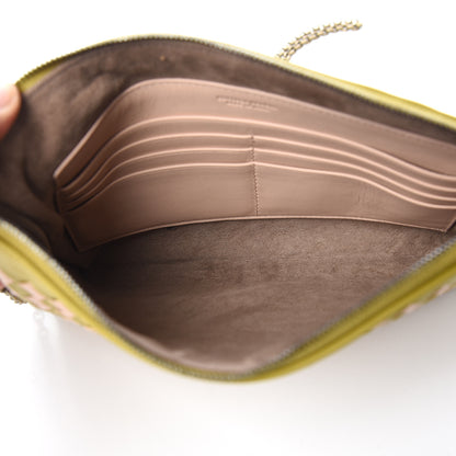 Bottega Veneta Nappa Intrecciato Wallet Chain Chamomile 5 of 9