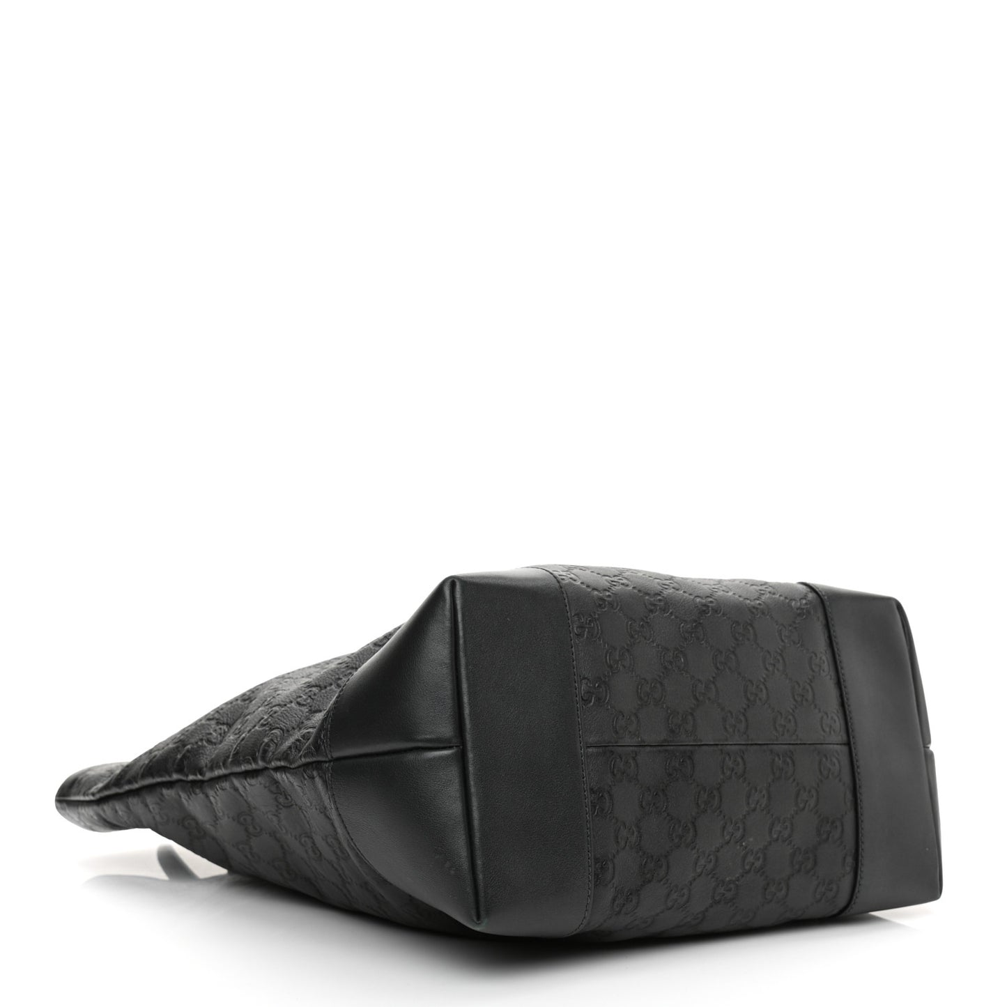 Guccissima Large Interlocking G Tote Dark Green
