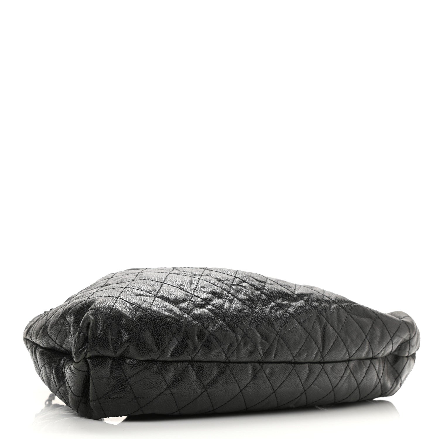 Chanel Caviar Quilted Medium Elastic Shopping Tote Black 4 of 10