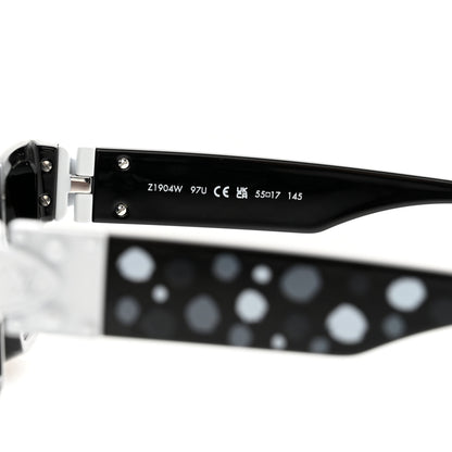 Louis Vuitton LV X YK Painted Dots 1.1 Millionaires Sunglasses Z1904W Black 5 of 10