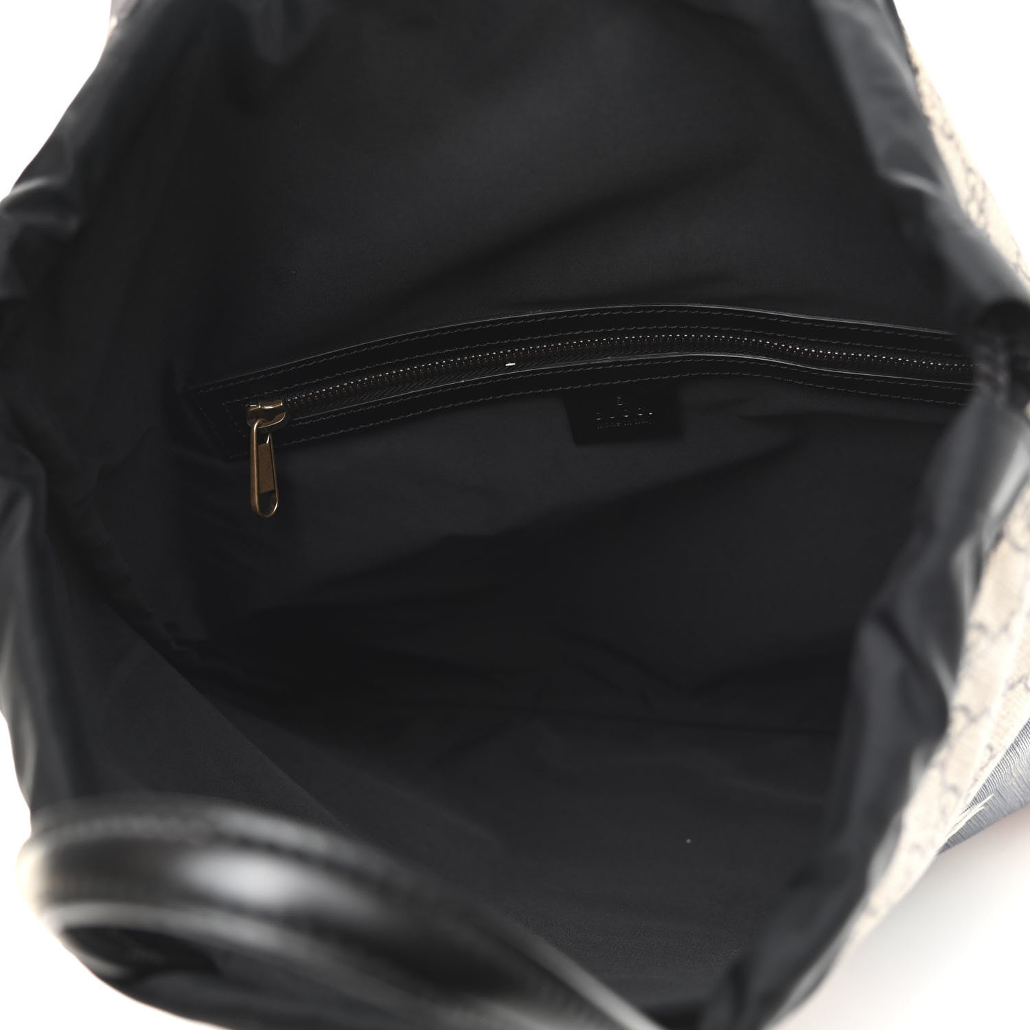 Gucci GG Supreme Monogram Wolf XXV Hollywood Print Drawstring Backpack Black 5 of 10