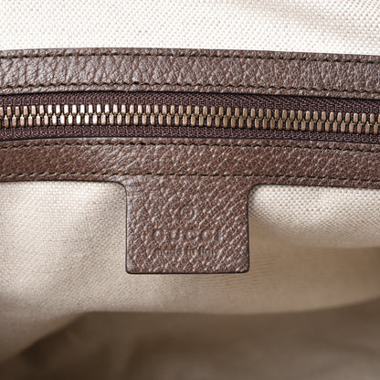Gucci GG Supreme Monogram Web Medium Ophidia Messenger Bag Brown 7 of 13