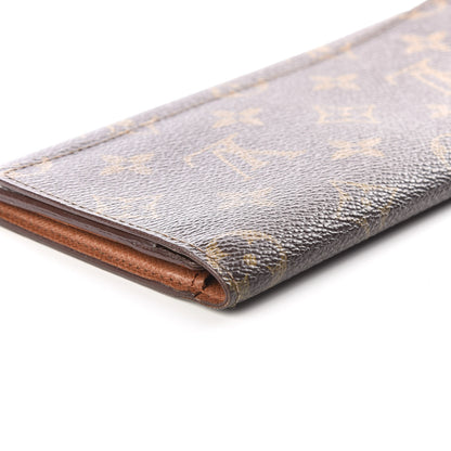 Louis Vuitton Monogram Checkbook Holder Wallet Cover 7 of 11