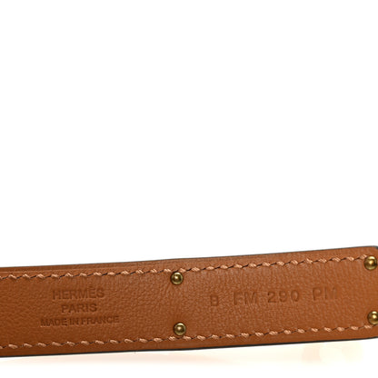 Hermes Epsom Kelly Belt Gold 4 of 4