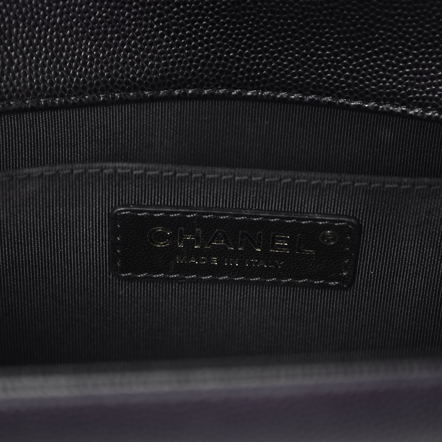 Chanel Caviar Quilted Medium Boy Flap Black 6 of 8