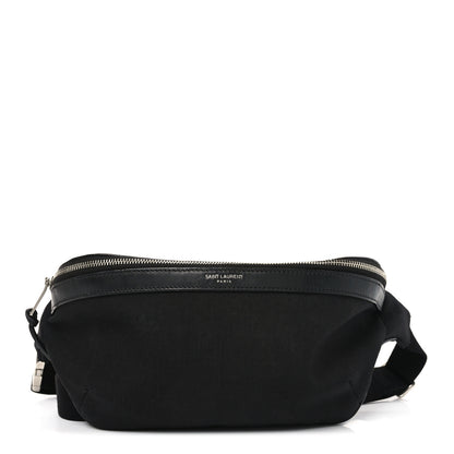 Saint Laurent Canvas Classic Belt Bag Black 1 of 10