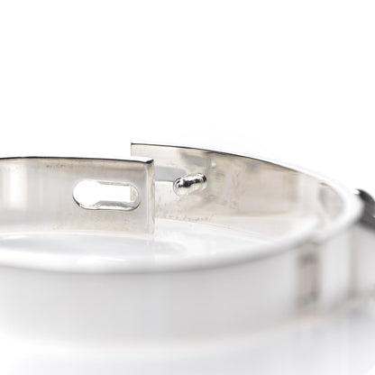 Hermes Sterling Silver PM Collier De Chien Bracelet ST 4 of 7
