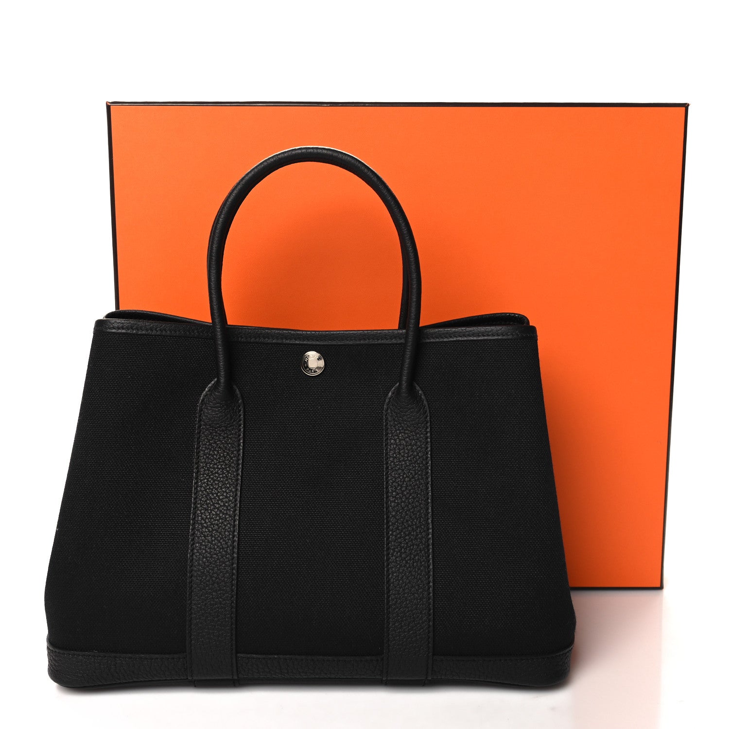 Hermes Toile Militaire Negonda Garden Party 30 TPM Black 10 of 10