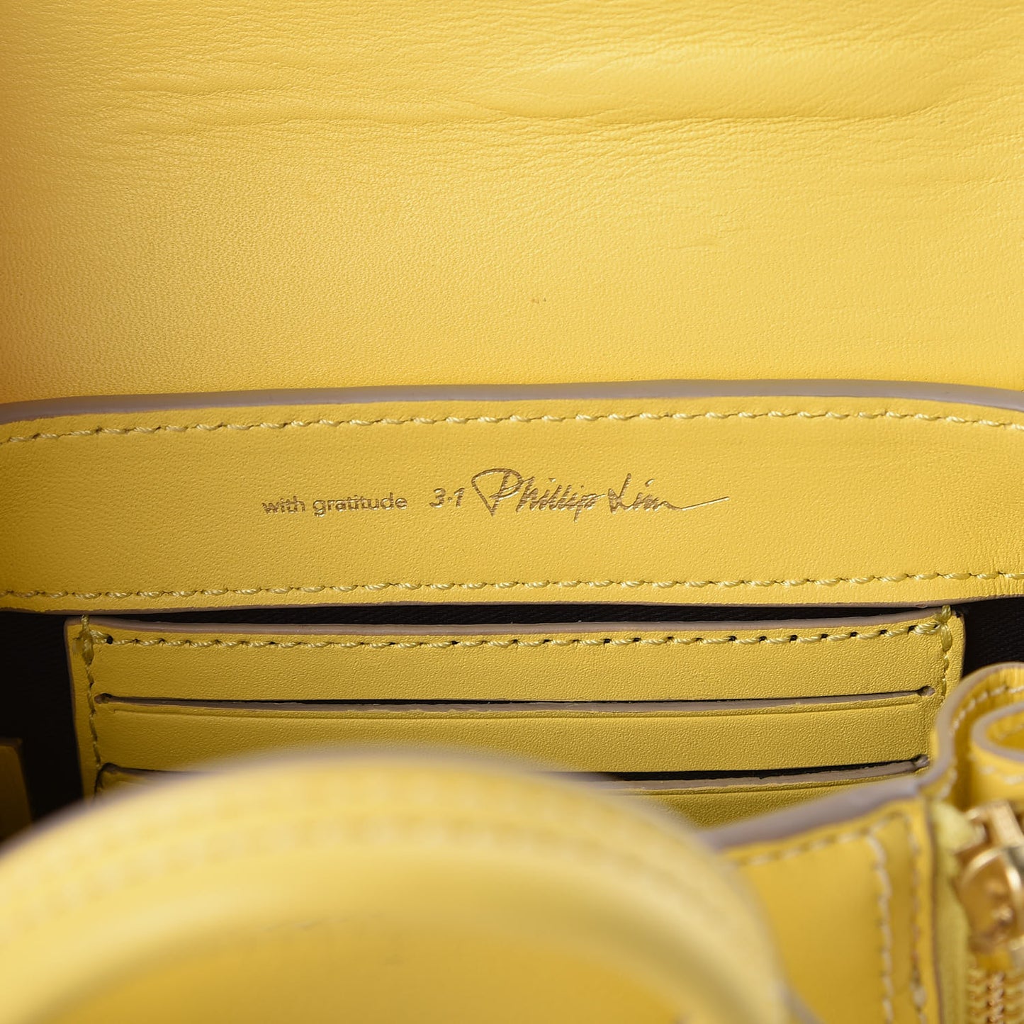 3.1 Smooth Calfskin Nano Pashli Satchel Pineapple