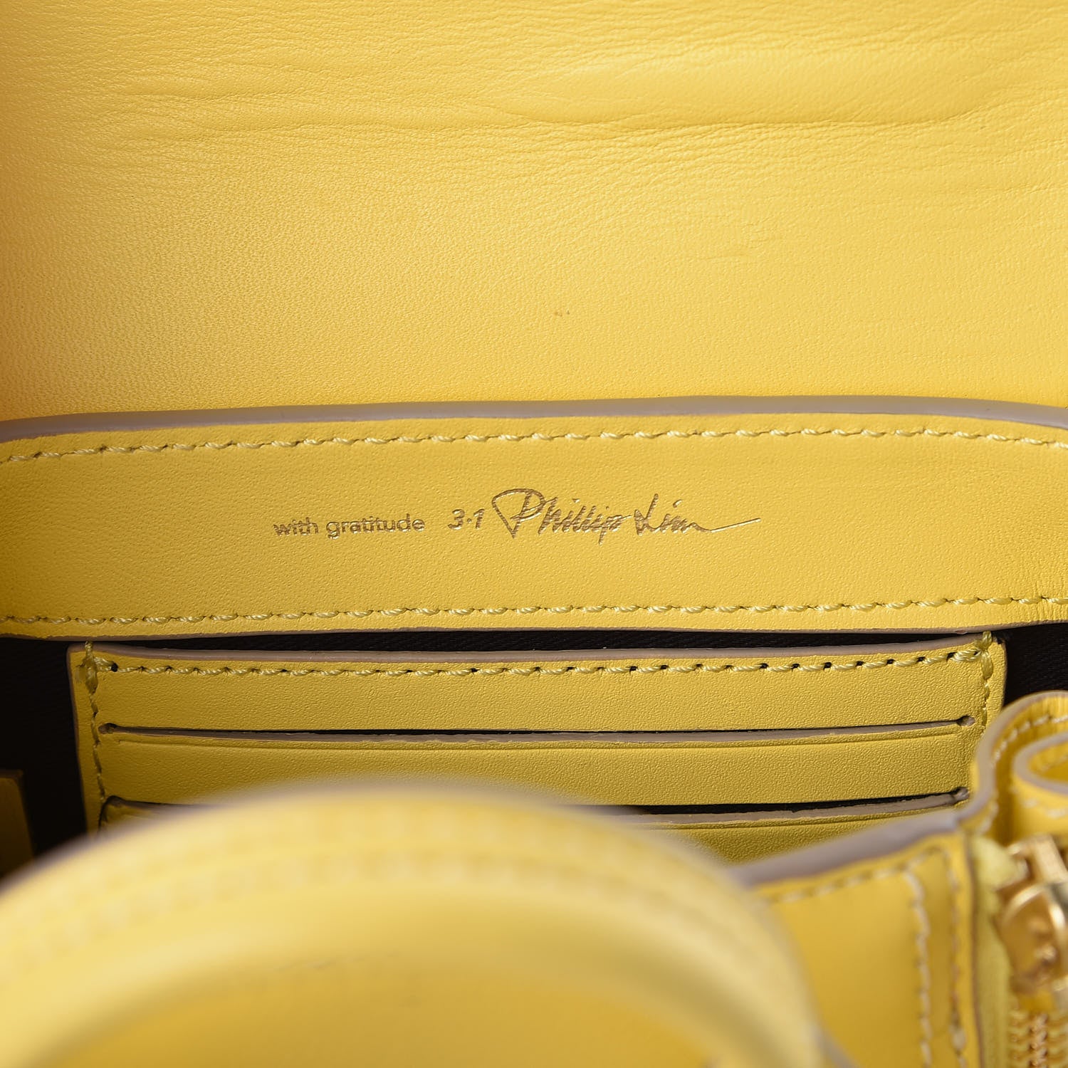 3.1 Phillip Lim 3.1 Smooth Calfskin Nano Pashli Satchel Pineapple 6 of 11