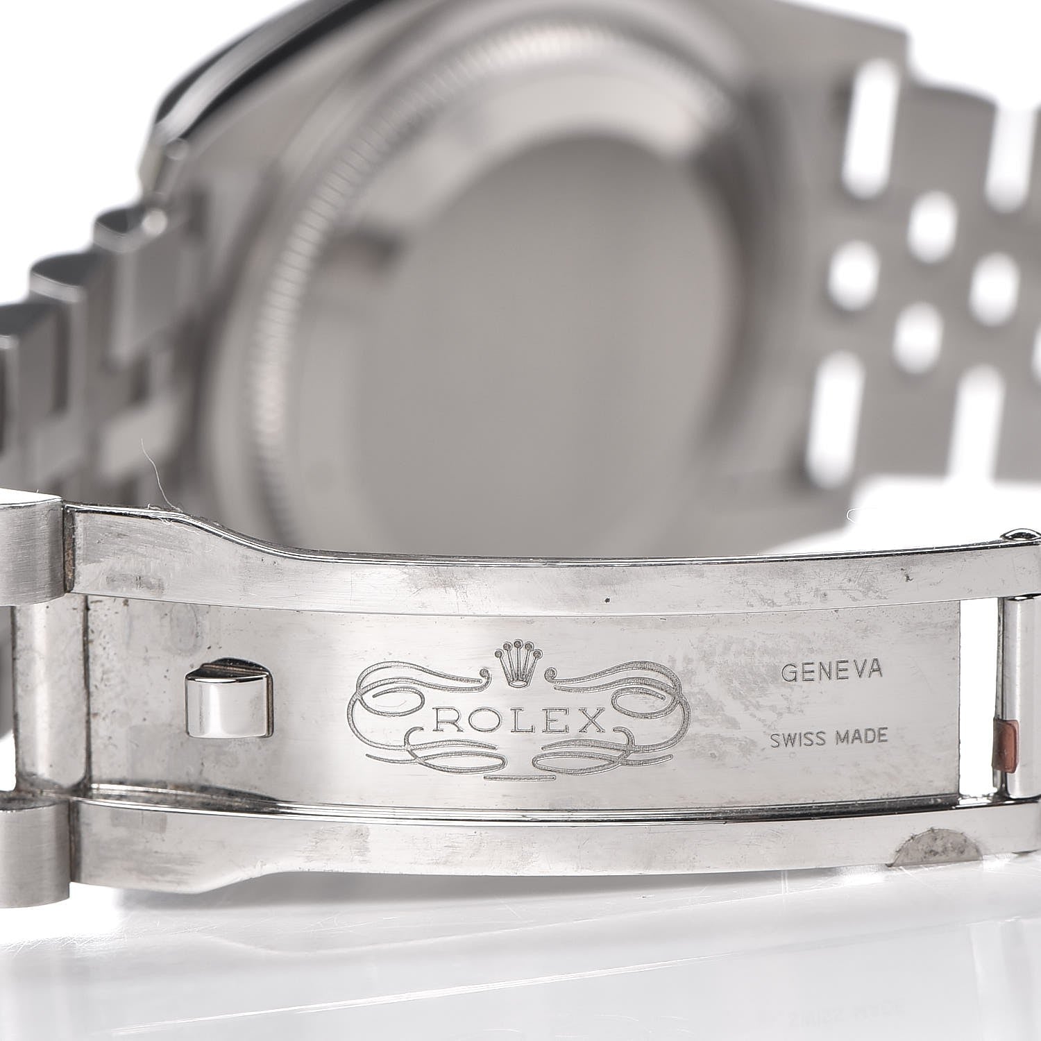 Rolex Stainless Steel 36mm Oyster Perpetual Datejust Watch Pink Flowers 116200 5 of 8