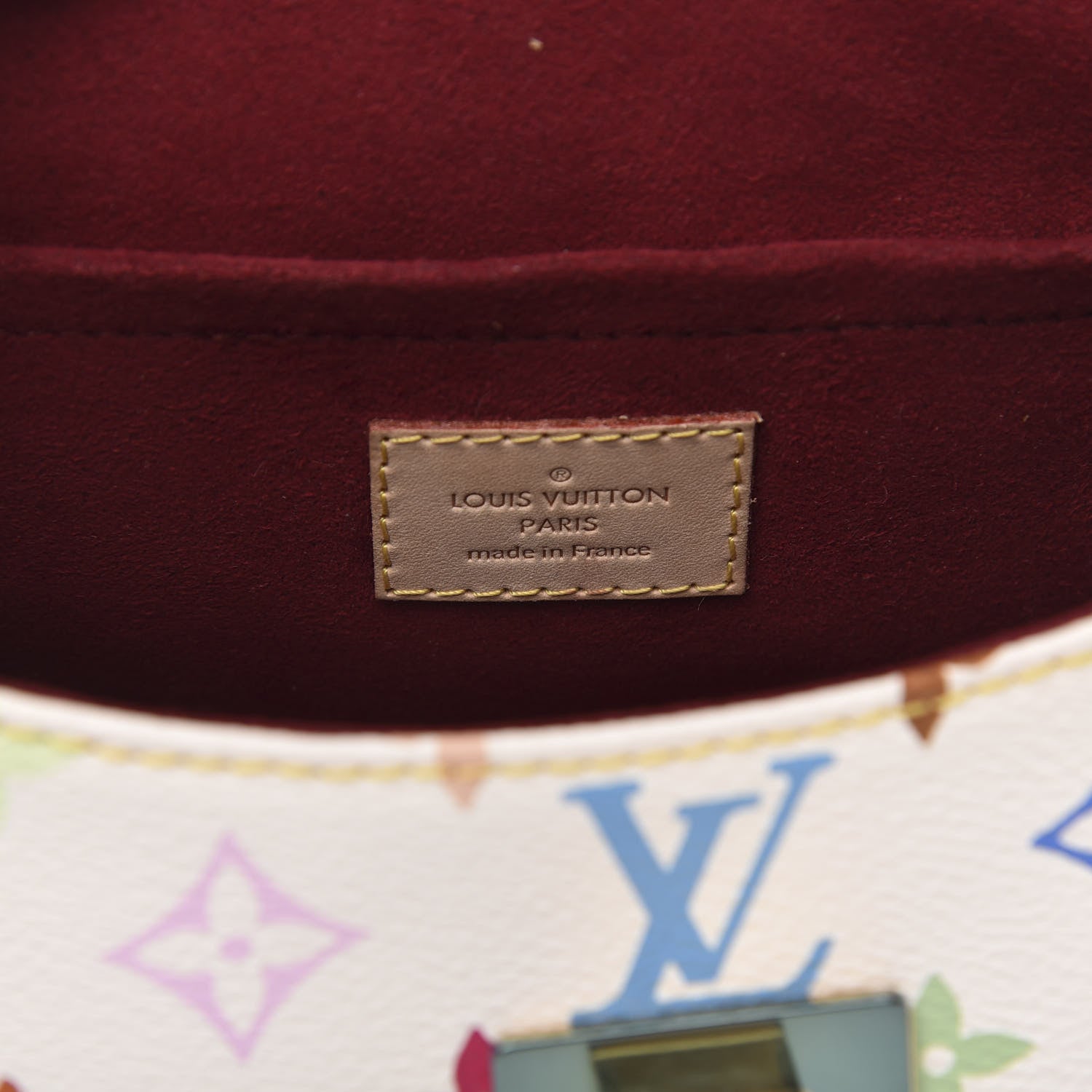 Louis Vuitton Monogram Multicolor Patti White 6 of 11