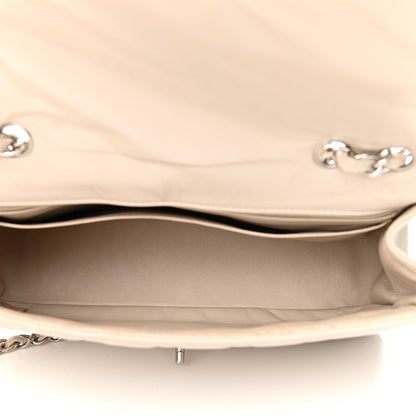 Chanel Caviar Quilted Jumbo Single Flap Ecru 5 of 11
