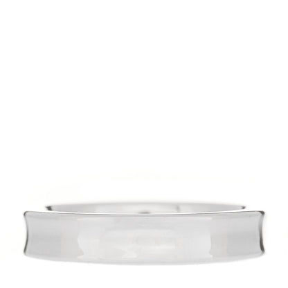 Tiffany Sterling Silver Narrow 1837 Band Ring 52 6 3 of 4