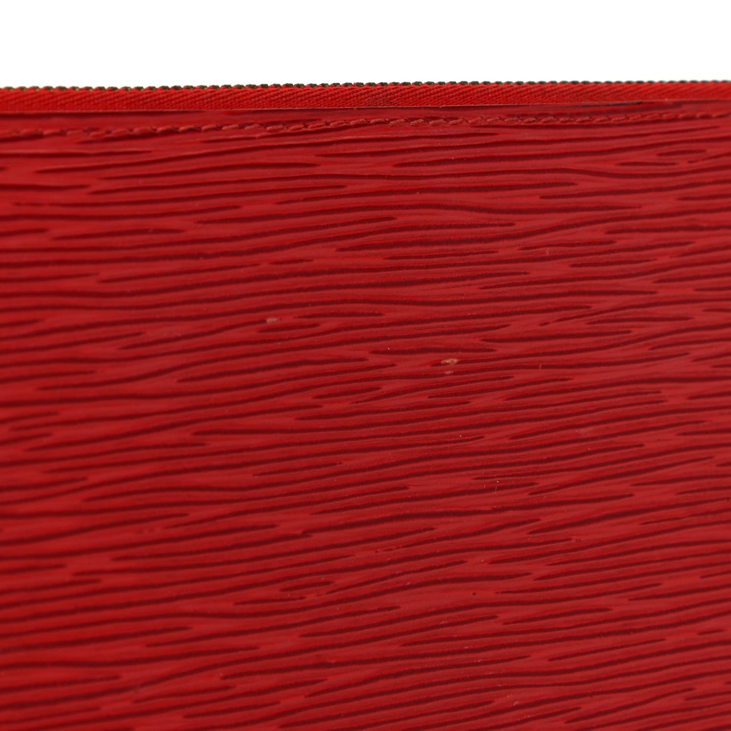 Epi Pochette Accessories 24 Castillan Red