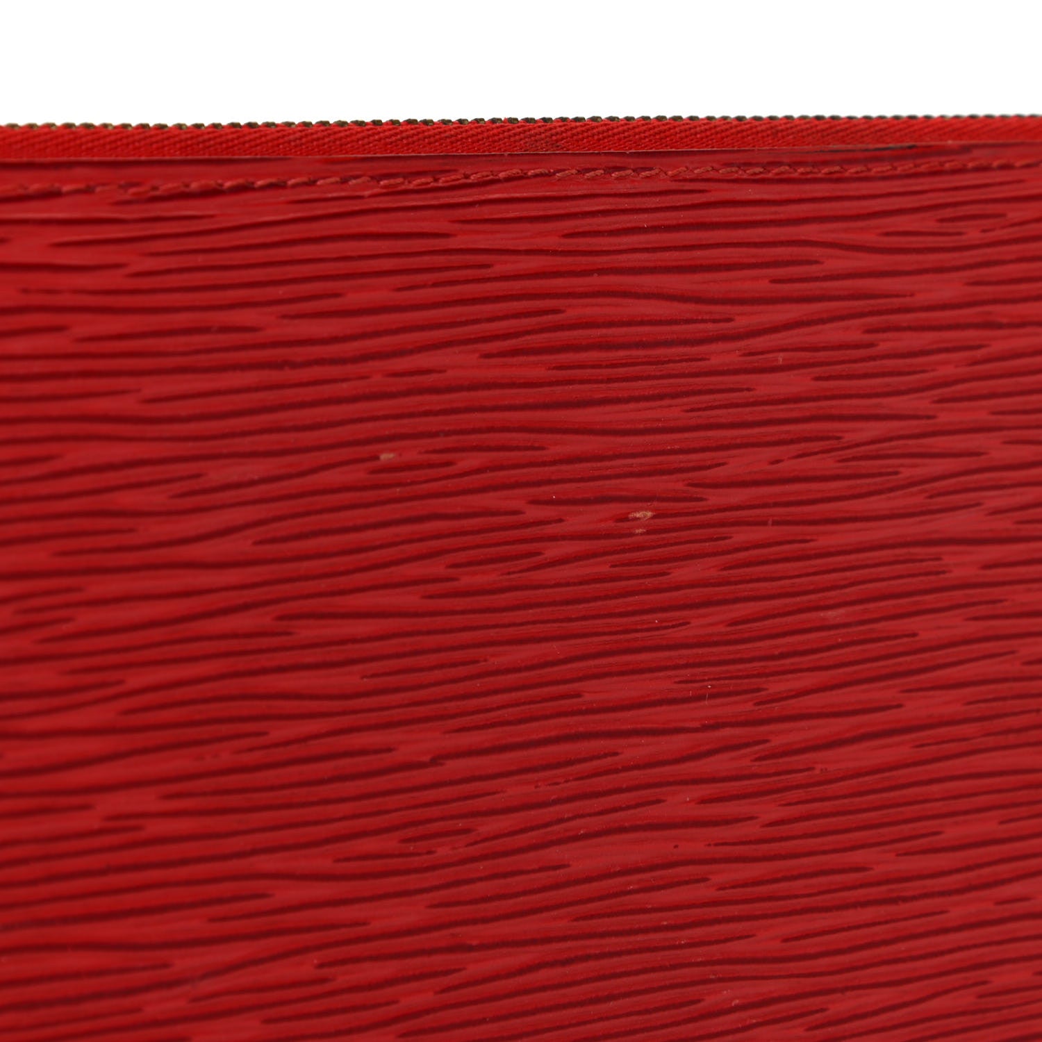 Louis Vuitton Epi Pochette Accessories 24 Castillan Red 11 of 11