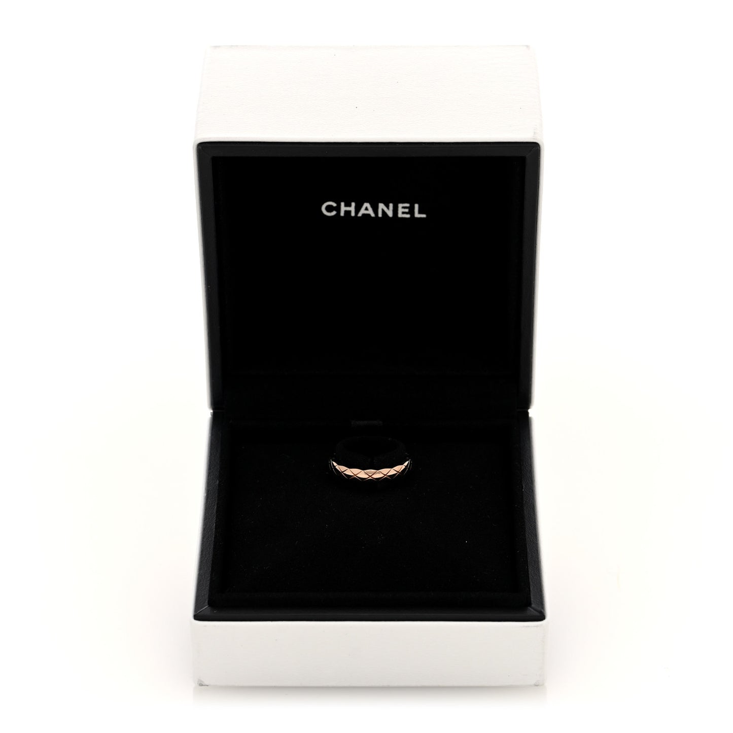 18K Beige Gold Mini Coco Crush Ring 50 5.25