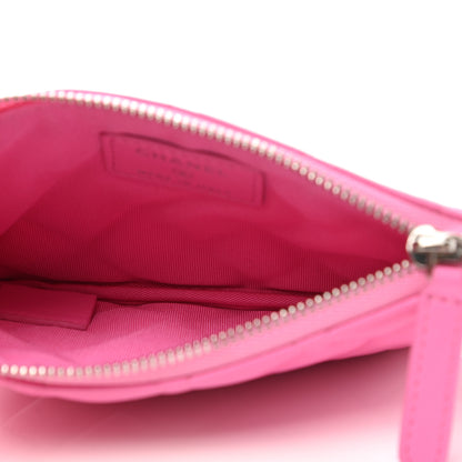 Chanel Lambskin Quilted Small Cosmetic Case Pink 5 of 8