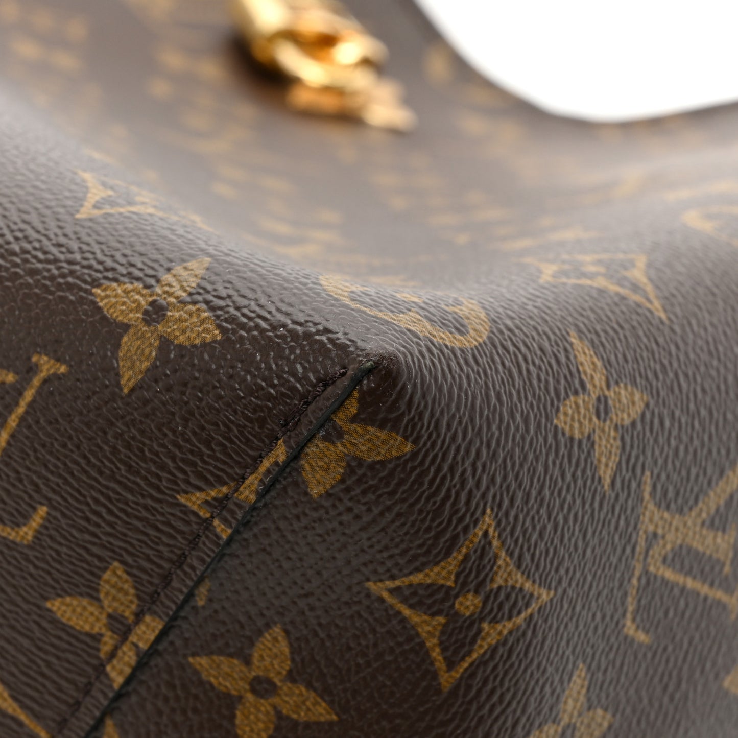 Monogram Flower Hobo Caramel