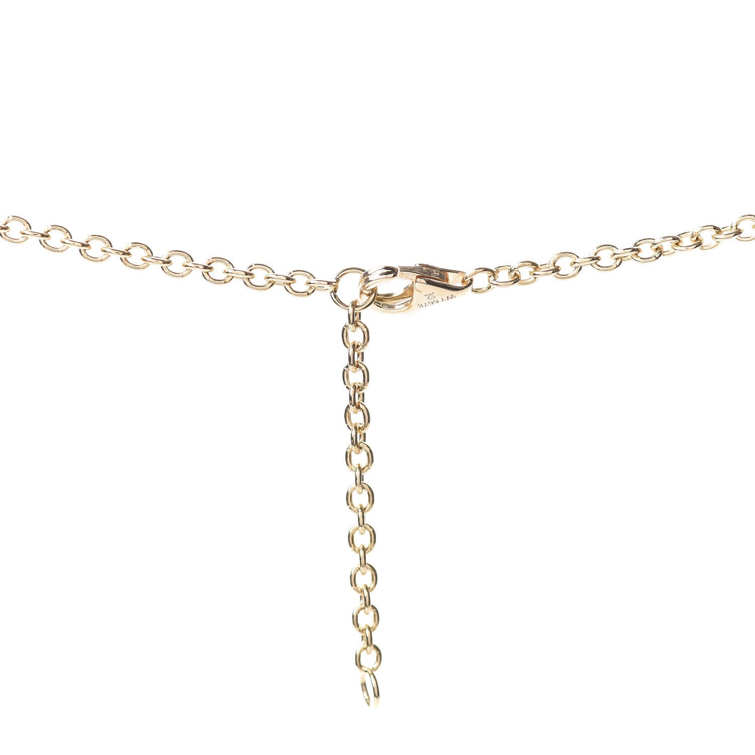 Cartier 18K Pink Yellow White Gold Baby Trinity Pendant Necklace 5 of 5