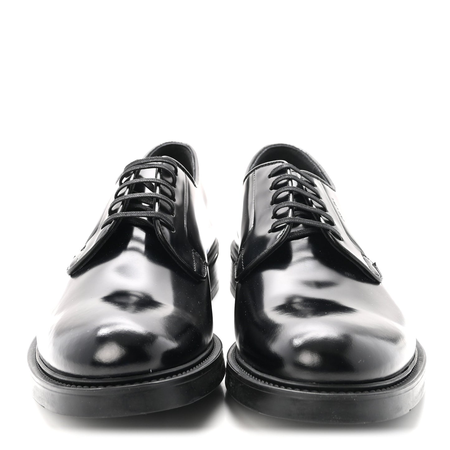 Spazzolato Mens Derby Loafers 9 Black