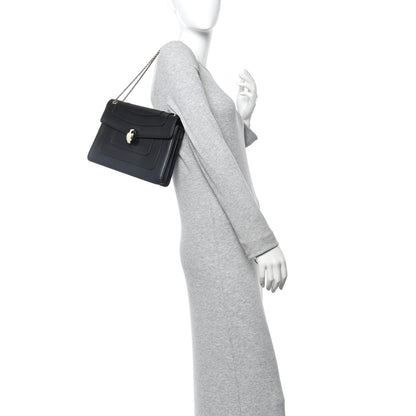 Bulgari Calfskin Serpenti Forever Crossbody Bag Black 2 of 9