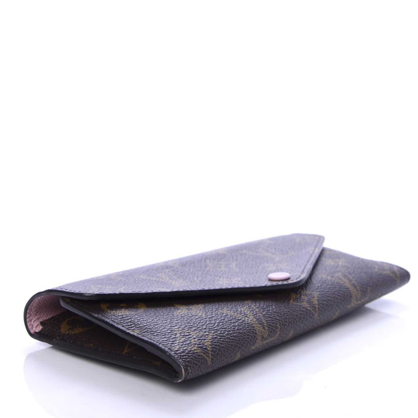 Monogram Josephine Wallet Rose Ballerine