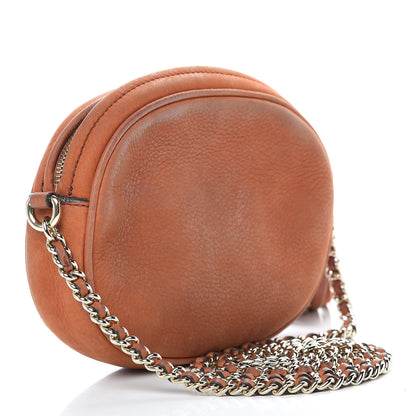 Gucci Vitello Range Mini Soho Chain Bag Old Whisky 3 of 23