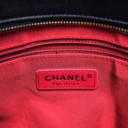 Chanel Aged Calfskin Quilted Large Gabrielle Hobo Black 6 of 13