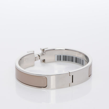 Hermes Enamel Narrow Clic Clac H Bracelet PM Maron Glace 3 of 4