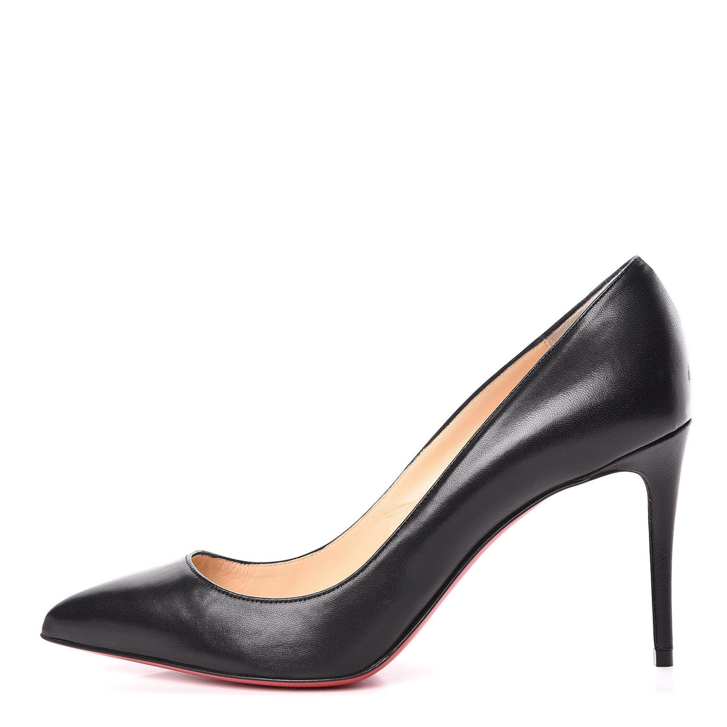 Shiny Nappa Decollete 554 85 Pumps 38.5 Black