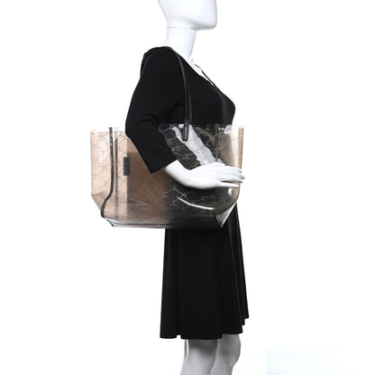 Stella McCartney PVC Monogram Small Tote Black 2 of 15