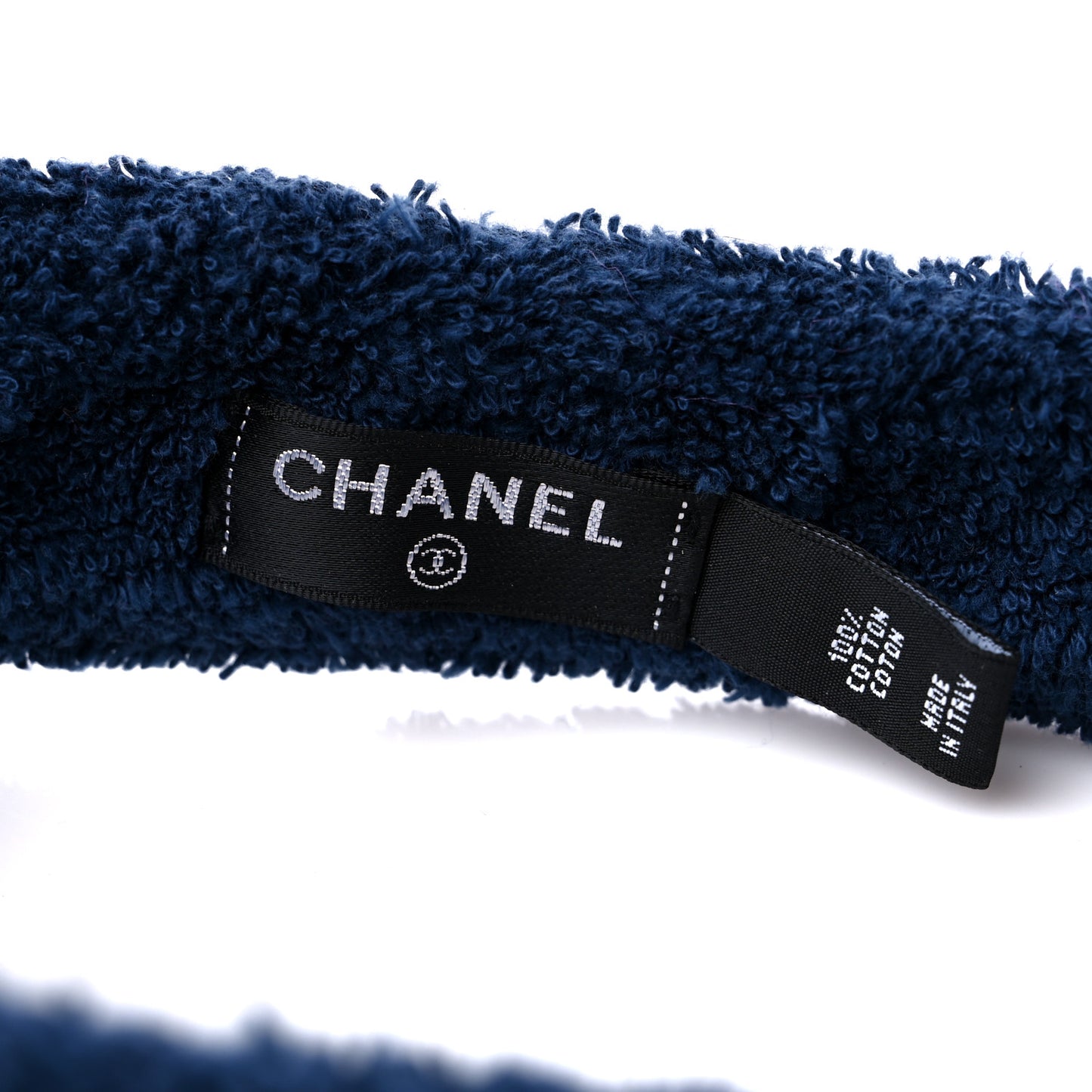 Cotton Terrycloth CC Visor Blue
