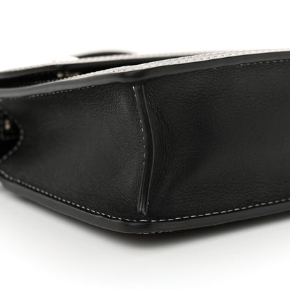 Burberry E-Canvas Giant Check Oscar Crossbody Dark Birch 10 of 11