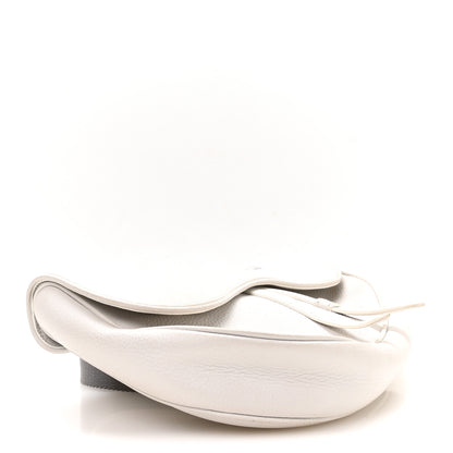 Christian Dior Grained Calfskin Mens Saddle Bag Latte 4 of 10