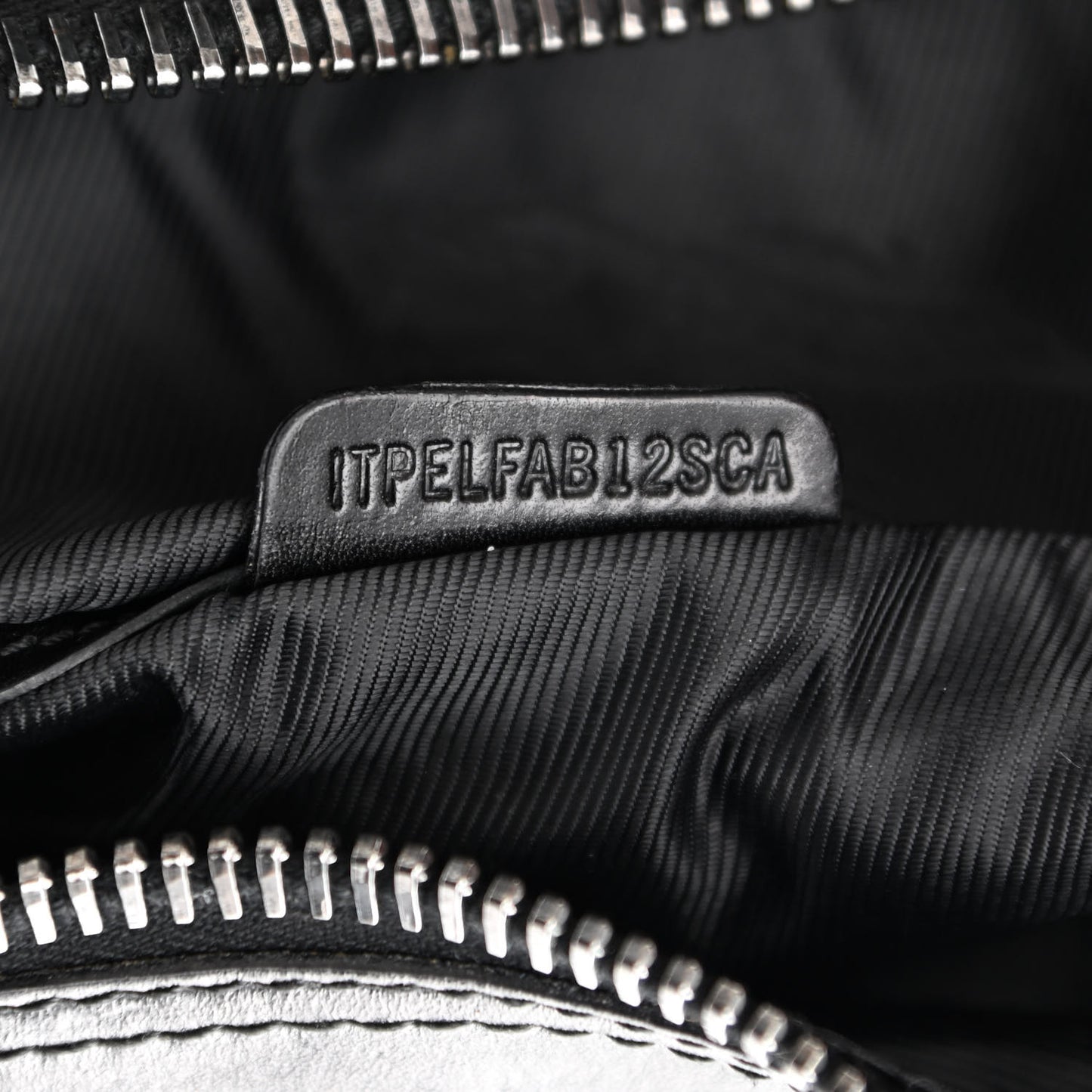 Prorsum Calfskin Studded Knight Satchel Black