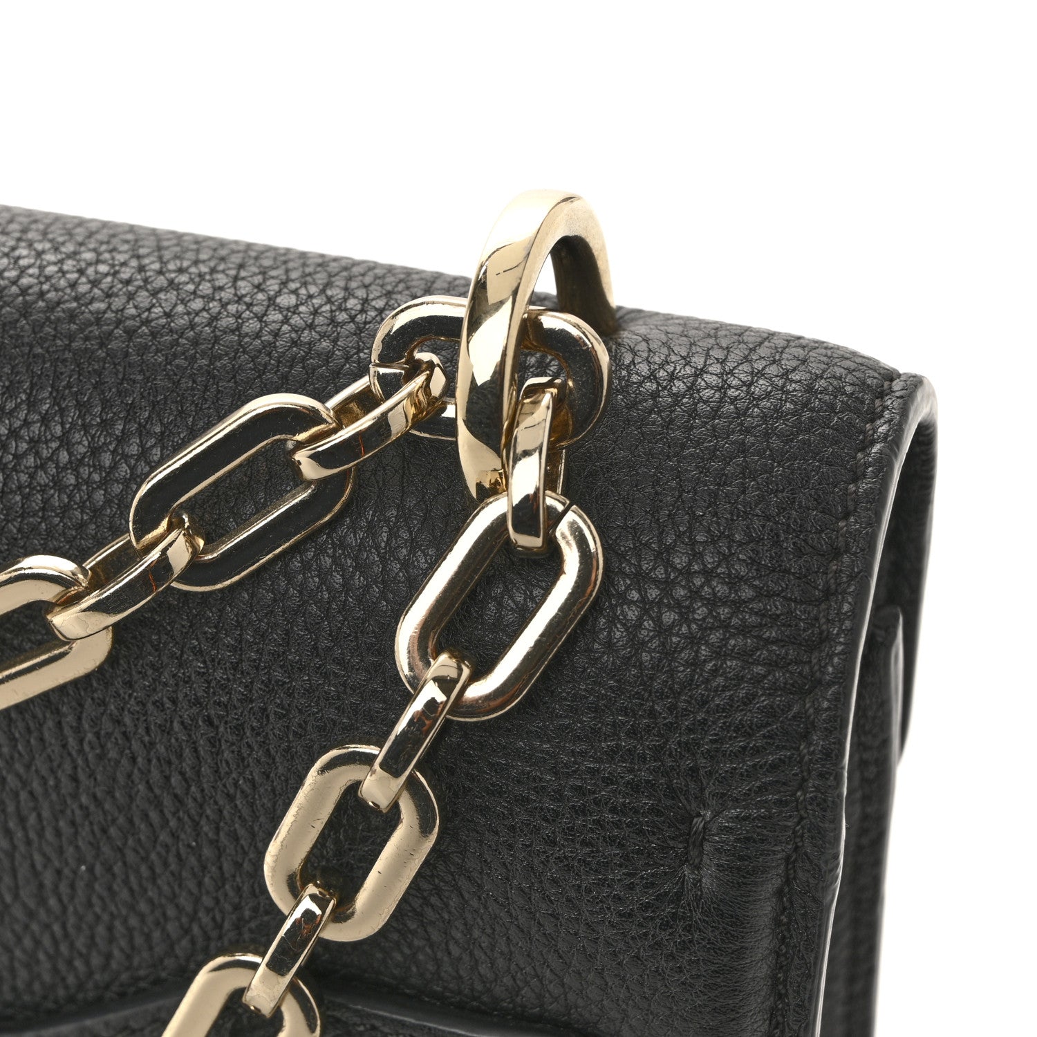 Valentino Garavani Grainy Calfskin Medium VLTN Uptown Shoulder Bag Black 11 of 12