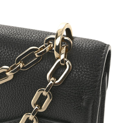 Valentino Garavani Grainy Calfskin Medium VLTN Uptown Shoulder Bag Black 11 of 12