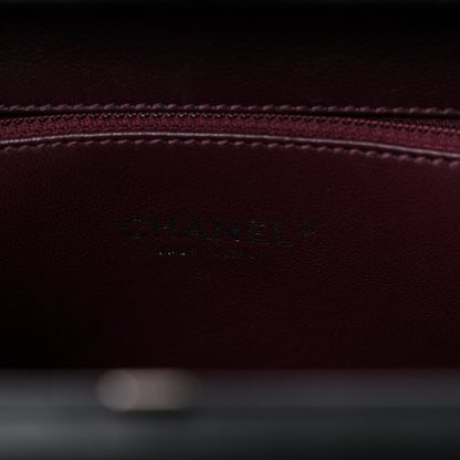 Chanel Lambskin Quilted Kisslock Minaudiere Black 6 of 10