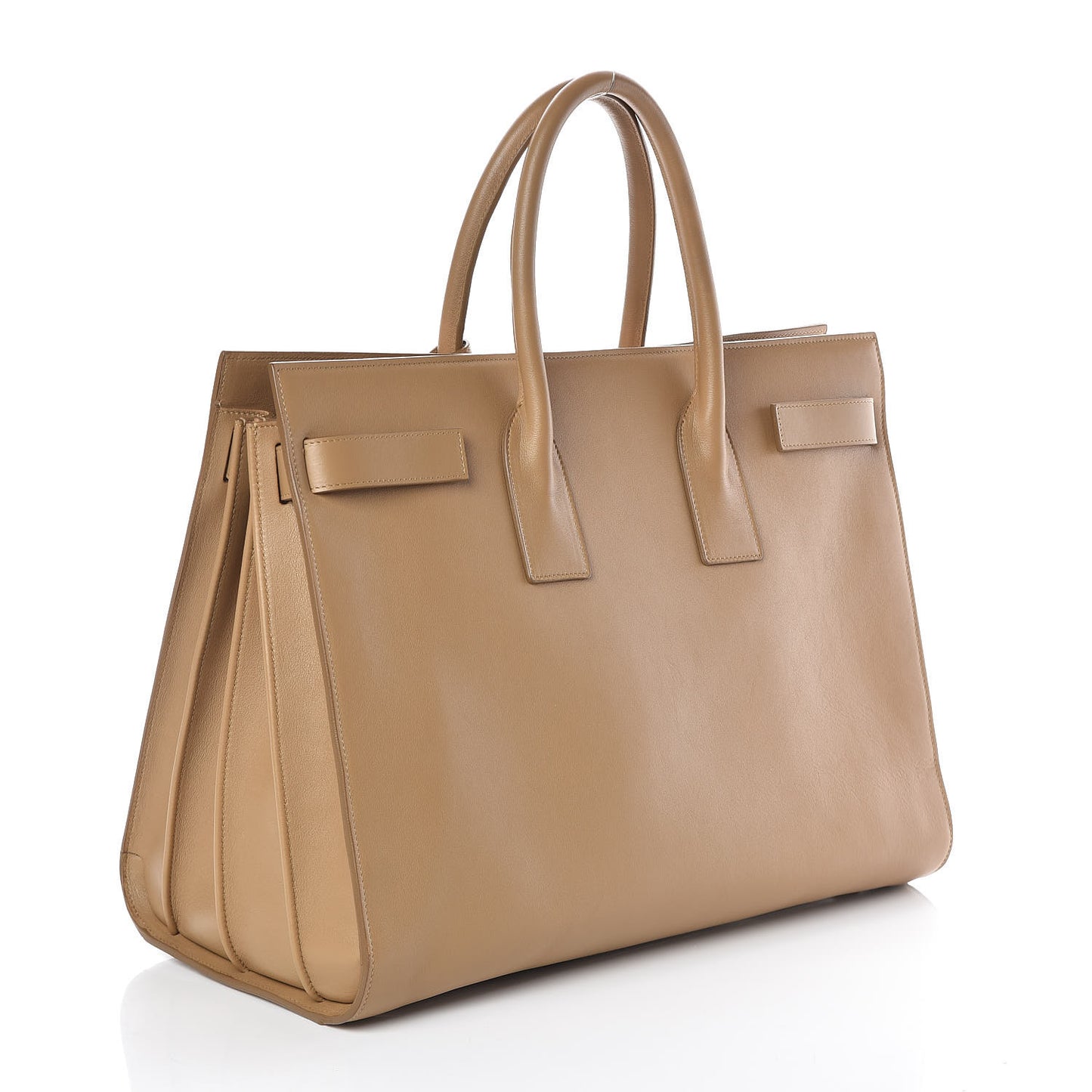 Calfskin Large Sac de Jour Carryall Tan